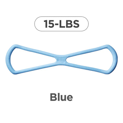 Keep Resistance Bands Figure 8 Exercise Bands for Women 8 Shaped TPE Material for Arms Chest Expander Yoga Gym Fitness Muscle Training Summervibes