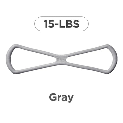 Keep Resistance Bands Figure 8 Exercise Bands for Women 8 Shaped TPE Material for Arms Chest Expander Yoga Gym Fitness Muscle Training Summervibes