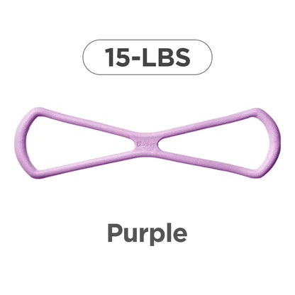 Keep Resistance Bands Figure 8 Exercise Bands for Women 8 Shaped TPE Material for Arms Chest Expander Yoga Gym Fitness Muscle Training Summervibes
