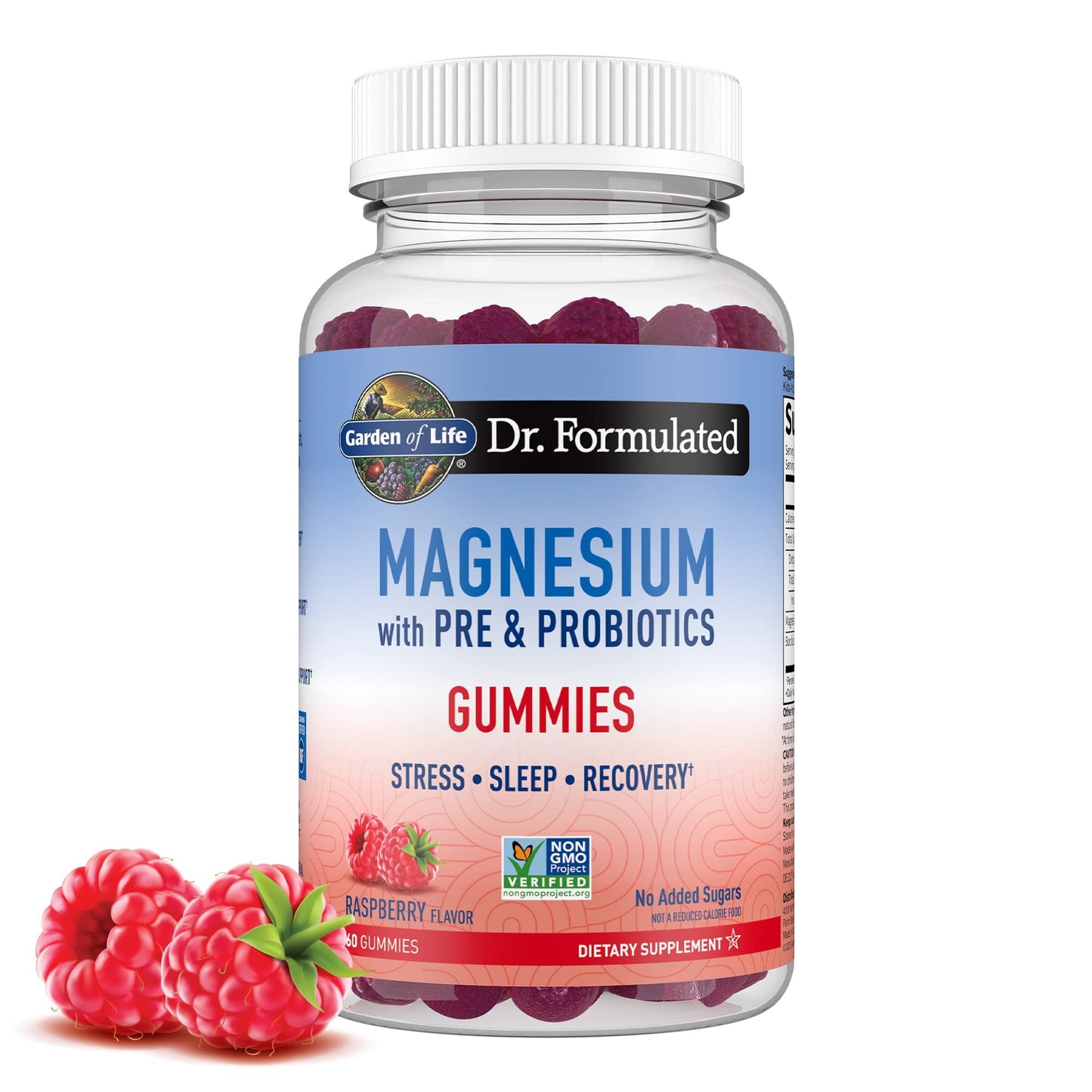 Dr. Formulated Magnesium Gummies, Raspberry Flavor, 60 Gummies
