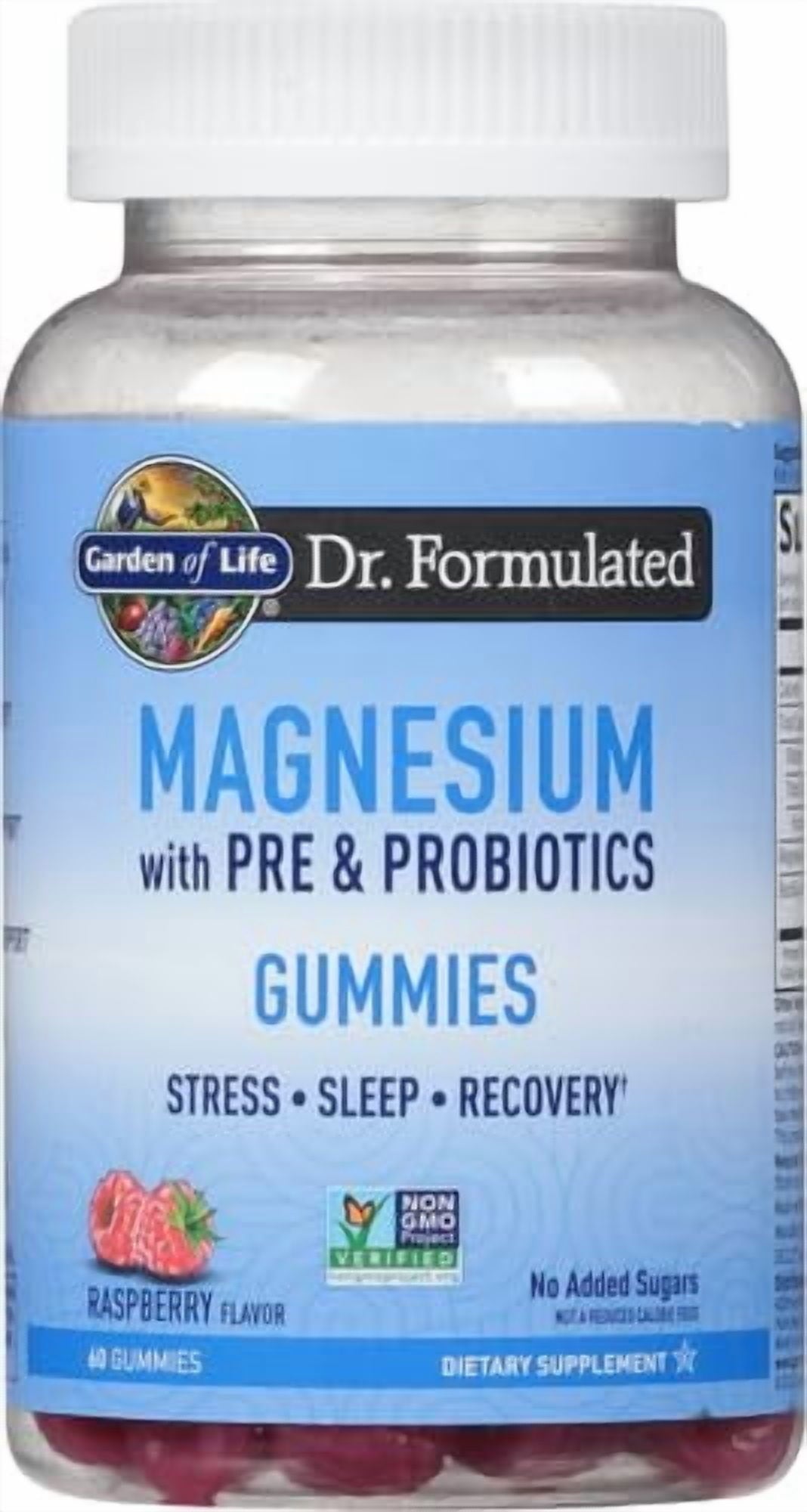Dr. Formulated Magnesium Gummies, Raspberry Flavor, 60 Gummies